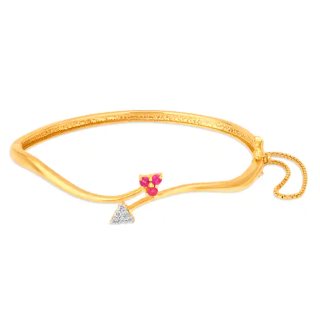 Tanishq Diamond & Ruby Bangles Buy Online, 300+ Option Available at Best Price
